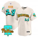 Alec Bohm Jersey #28 Philadelphia Phillies Graffiti Broad Street Edition Cream