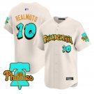 J.T.Realmuto Jersey #10 Philadelphia Phillies Graffiti Broad Street Edition Cream