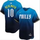 Philadelphia Phillies #10 J.T. Realmuto Nike Blue 2024 City Connect Limited Player Jersey