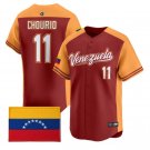 Jackson Chourio Jersey #11 Team Venezuela 2026 World Baseball Stitched