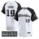 Robin Yount Jersey #19 Milwaukee Brewers Gothic 414 Shadows Edition Alterna