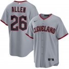 Cleveland Guardians #26 Logan Allen Vapor Premier Limited Gray