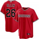 Cleveland Guardians #26 Logan Allen Vapor Premier Limited Red