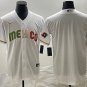 Men's Mexico Baseball 2026 World Baseball Cup Blank Jersey White