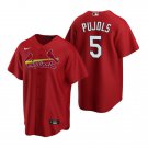 St. Louis Cardinals #5 Albert Pujols Cool Baseball Jersey Red
