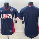 Men's USA Baseball Blank Navy 2026 World Baseball Classic United States 250th Jersey