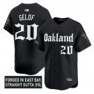 Zack Gelof Jersey #20 Oakland Athletics Gothic East Bay Edition