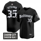Adley Rutschman Jersey #35 Baltimore Orioles Gothic Harbor Edition Black