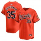 Any Size Orioles #35 Adley Rutschman Cool Baseball Jersey Orange