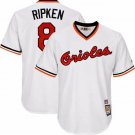 Men's Baltimore Orioles #8 Cal Ripken Jr. Mitchell & Ness White 1985 Authentic Cooperstown Jersey
