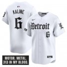 Al Kaline Jersey #6 Detroit Tigers Motor Gothic Edition Vapor Limited Stitched White