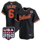 Al Kaline Jersey #6 Detroit Tigers 2026 Alternate Limited Stitched Black