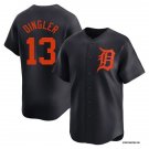 Detroit Tigers #13 Dillon Dingler Nike Navy Alternate Limited Jersey