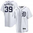 Detroit Tigers #39 Zach McKinstry White Cool Base Stitched Baseball Jersey