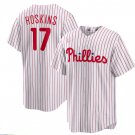 Philadelphia Phillies #17 Rhys Hoskins Home Replica Player Jersey