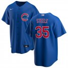 Chicago Cubs #35 Justin Steele Blue Stitched Baseball Jersey