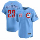 CHC #23 Ryne Sandberg Nike Blues Alternate Limited Jersey