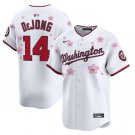 Paul DeJong Jersey #14 Washington Nationals Cherry Blossom Vapor Premier White