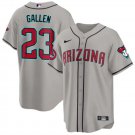 Arizona Diamondbacks #23 Zac Gallen Cool Base Stitched Jersey Grey