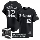 Lourdes Gurriel Jr. Jersey #12 Arizona Diamondbacks Gothic Desert Fang Edition Black