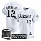 Lourdes Gurriel Jr. Jersey #12 Arizona Diamondbacks Gothic Desert Fang Edition White