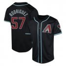Arizona Diamondbacks #57 Eduardo Rodriguez Cool Base Stitched Jersey Black