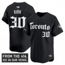 Alejandro Kirk Jersey #30 Toronto Blue Jays Gothic North Black