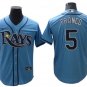 TBR #5 Wander Franco Cool Base Jersey Royal Blue