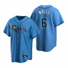 Tampa Bay Rays #6 Taylor Walls Nike Light Blue Alternate Jersey