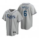 Tampa Bay Rays #6 Taylor Walls Nike Gray Road Stitched MLB Jersey