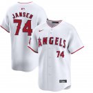 Mens Los Angeles Angels #74 Kenley Jansen Nike White Home Limited Jersey