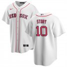 Boston Red Sox #10 Trevor Story White Cool Baseball Jersey
