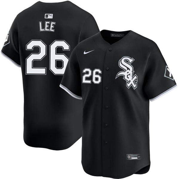 Mens Chicago White Sox #26 Korey Lee Nike Black Alternate Limited Jersey