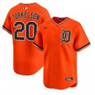 Men's Detroit Tigers #20 Spencer Torkelson Nike 2026 Orange Alternate Limited Jersey