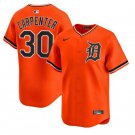 Men's Detroit Tigers #30 Kerry Carpenter Nike 2026 Orange Alternate Limited Jersey