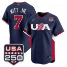Bobby Witt Jr Jersey #7 Team USA World Baseball Classic 250 USA 2026 Roster