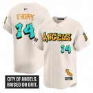 Logan O'Hoppe Jersey #14 Los Angeles Angels Graffiti Halo Drop Edition Cream