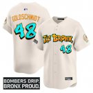 Paul Goldschmidt Jersey #48 Yankees Graffiti Bronx Bombers Edition Cream