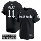 Anthony Volpe Jersey #11 New York Yankees Gothic Legacy Edition Vapor Black