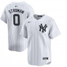 NYY #0 Marcus Stroman White Home Player Jersey
