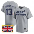 Jazz Chisholm Jr. Jersey #13 Team Great Britain 2026 World Baseball Stitched