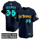 Cody Bellinger Jersey #35 Yankees Graffiti Bronx Bombers Edition Stitched Navy