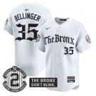 Cody Bellinger Jersey #35 Yankees The Bronx Gothic Ink Drop Edition White