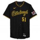 Pittsburgh Pirates #51 David Bednar Cool Baseball Jersey Black