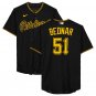 Pittsburgh Pirates #51 David Bednar Cool Baseball Jersey Black