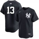 New York Yankees #13 Jazz Chisholm Jr. Nike Navy Alternate Limited Player Jersey