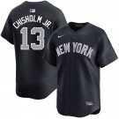 New York Yankees #13 Jazz Chisholm Jr. Navy Alternate 2nd With Name Jersey