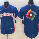 Men's Dominican Republic Baseball Royal 2026 World Baseball Big Logo Classic Jersey