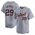 Detroit Tigers #29 Tarik Skubal Nike Grey Road Limited Player Jersey