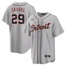 Detroit Tigers #29 Tarik Skubal Road Limited Baseball Jersey Gray
